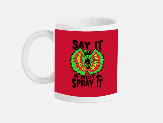 Say It Don't Spray It