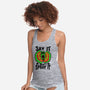 Say It Don't Spray It-womens racerback tank-Tabners