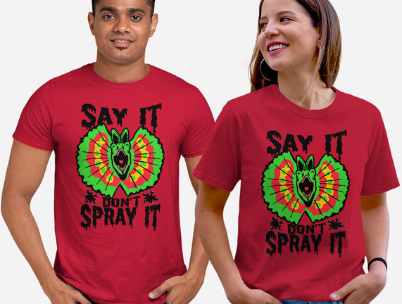 Say It Don't Spray It