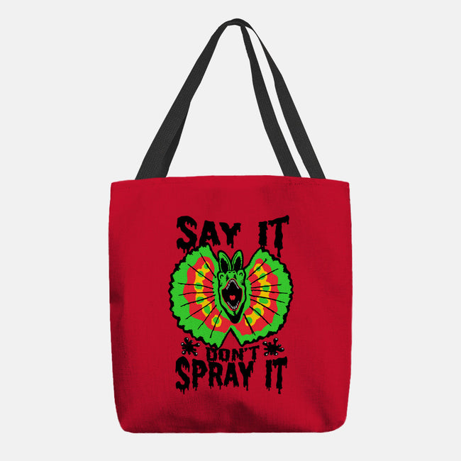 Say It Don't Spray It-none basic tote-Tabners