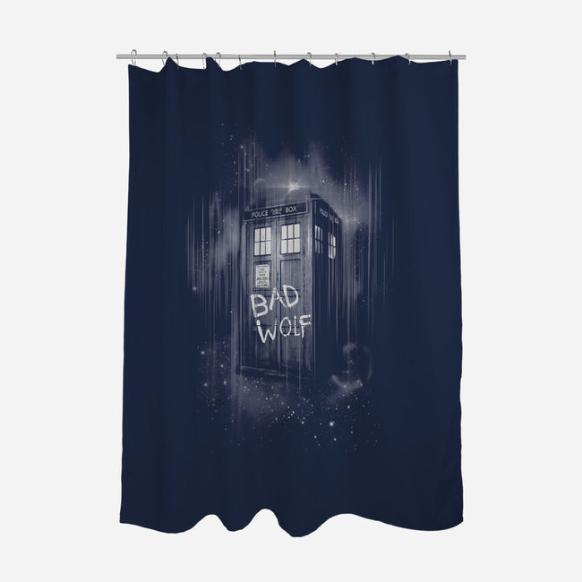 Scattered Through Time and Space-none polyester shower curtain-fanfreak1