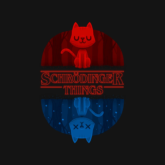 Schrodinger Things-none non-removable cover w insert throw pillow-IdeasConPatatas