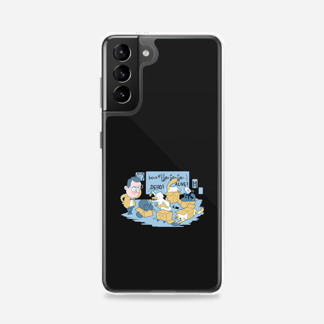 Schrodinger's Cats are Doing It Wrong-samsung snap phone case-queenmob