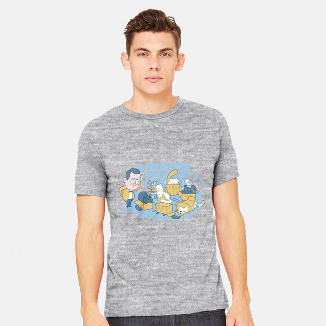 Schrodinger's Cats are Doing It Wrong-mens heavyweight tee-queenmob