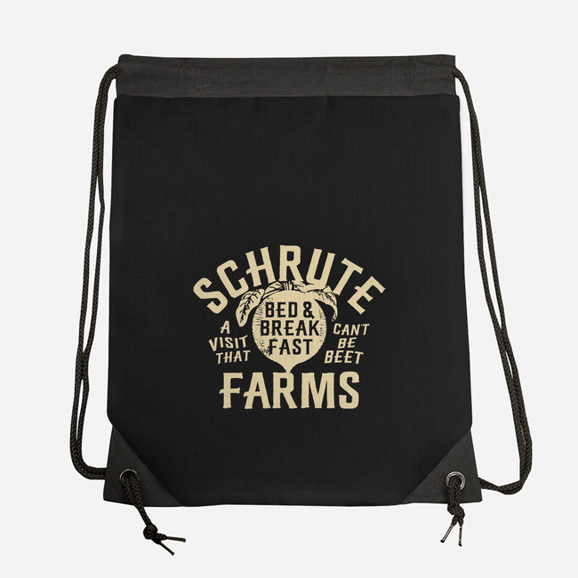 Schrute Farms-none drawstring bag-AJ Paglia
