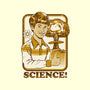 Science Rules-none removable cover w insert throw pillow-Steven Rhodes