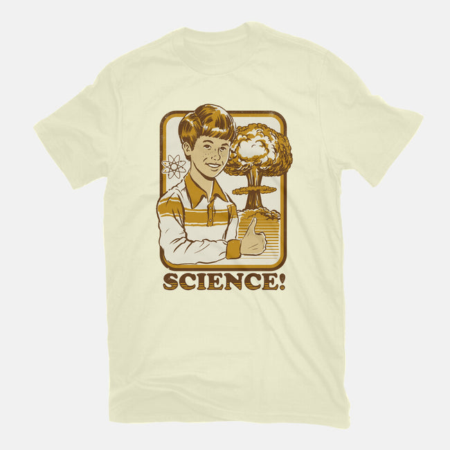 Science Rules-mens basic tee-Steven Rhodes