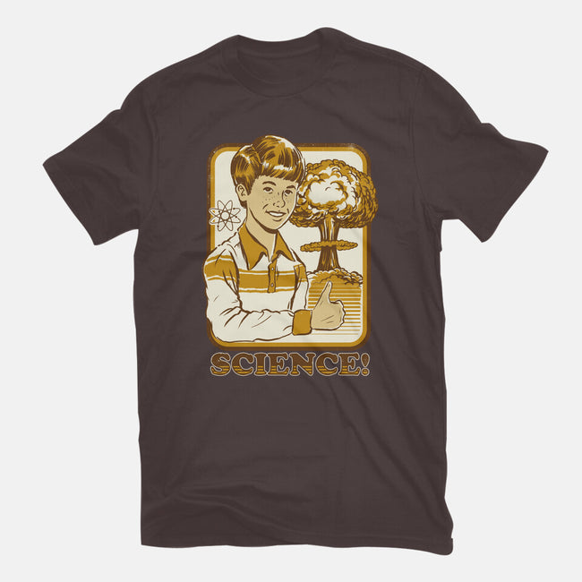 Science Rules-womens fitted tee-Steven Rhodes