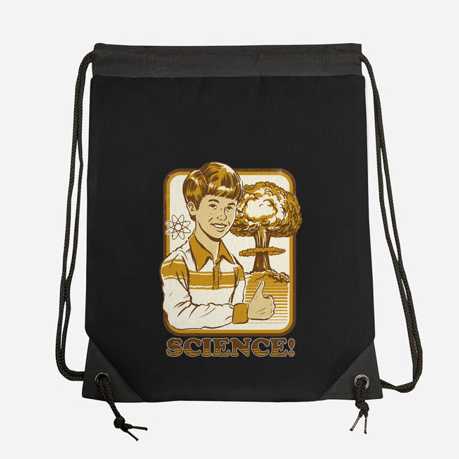 Science Rules-none drawstring bag-Steven Rhodes