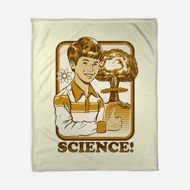 Science Rules-none fleece blanket-Steven Rhodes