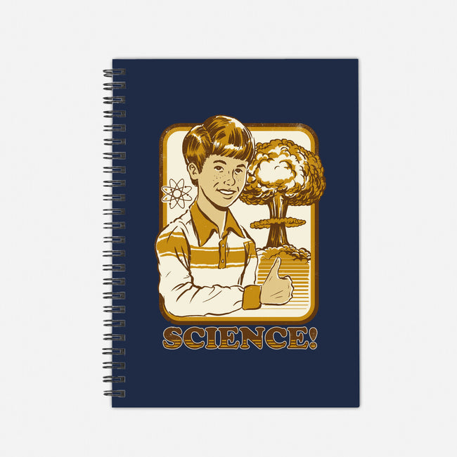 Science Rules-none dot grid notebook-Steven Rhodes