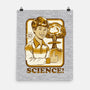 Science Rules-none matte poster-Steven Rhodes