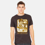 Science Rules-mens heavyweight tee-Steven Rhodes