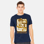 Science Rules-mens heavyweight tee-Steven Rhodes