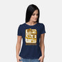 Science Rules-womens basic tee-Steven Rhodes