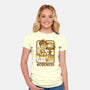 Science Rules-womens fitted tee-Steven Rhodes