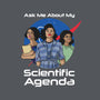 Scientific Agenda-womens v-neck tee-kalgado