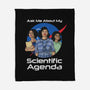 Scientific Agenda-none fleece blanket-kalgado