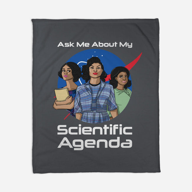 Scientific Agenda-none fleece blanket-kalgado