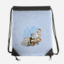 Scientific Paradox Goes Boink-none drawstring bag-DJKopet