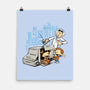 Scientific Paradox Goes Boink-none matte poster-DJKopet