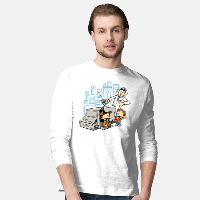 Scientific Paradox Goes Boink-mens long sleeved tee-DJKopet