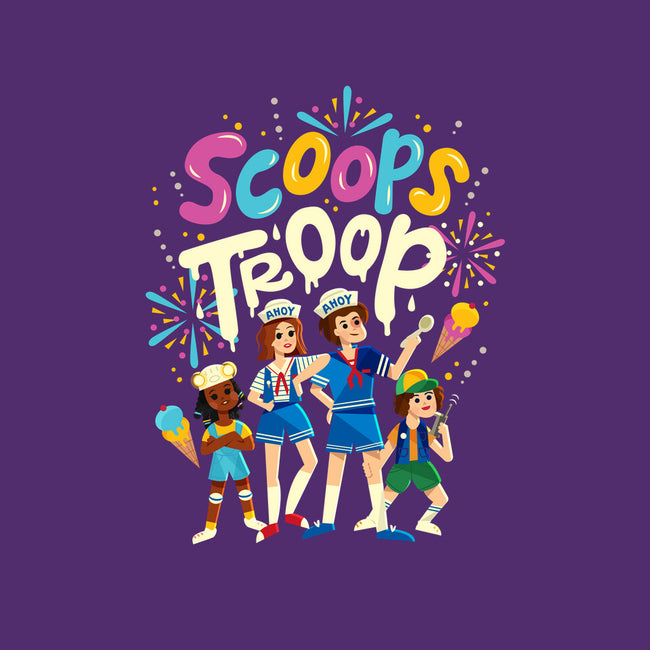 Scoops Troop-youth crew neck sweatshirt-risarodil