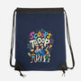 Scoops Troop-none drawstring bag-risarodil