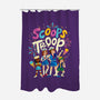 Scoops Troop-none polyester shower curtain-risarodil