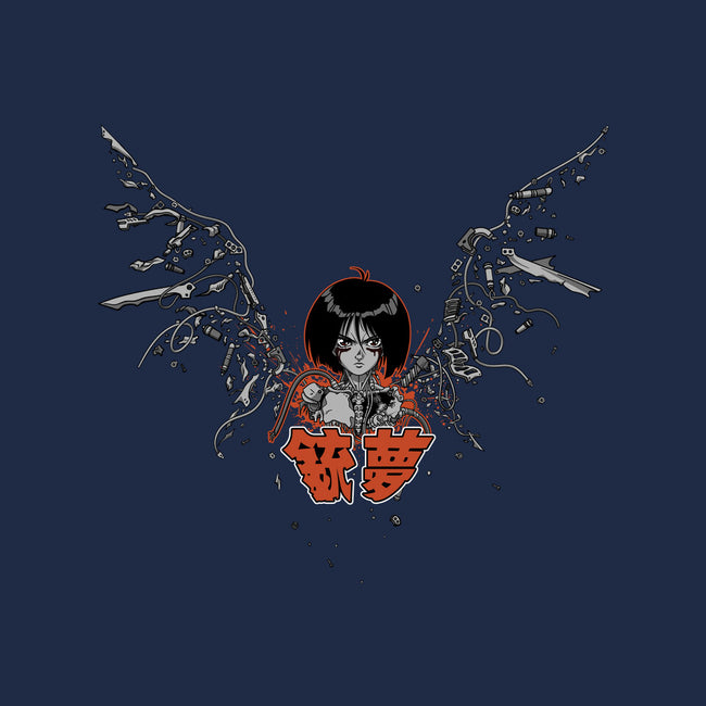 Scrapyard Angel-none drawstring bag-Kat_Haynes