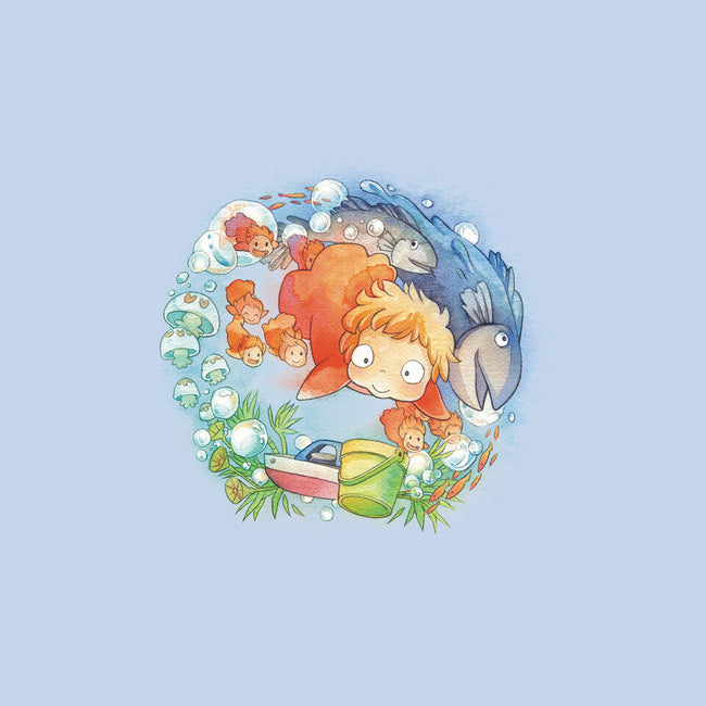 Sea Sisters-none basic tote-littlebird.bigwolf