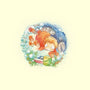Sea Sisters-none basic tote-littlebird.bigwolf