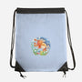 Sea Sisters-none drawstring bag-littlebird.bigwolf