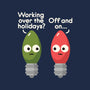 Seasonal Employment-womens v-neck tee-David Olenick