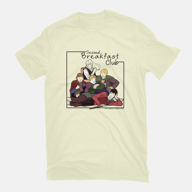 Second Breakfast Club-womens basic tee-jpowersillustration