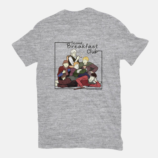 Second Breakfast Club-womens basic tee-jpowersillustration