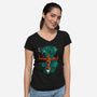 See You In Space-womens v-neck tee-vp021