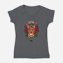 See You Space Cowboy-womens v-neck tee-MeganLara
