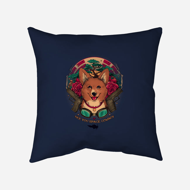 See You Space Cowboy-none removable cover w insert throw pillow-MeganLara