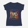 Sell Your Soul-womens v-neck tee-Steven Rhodes