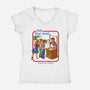 Sell Your Soul-womens v-neck tee-Steven Rhodes