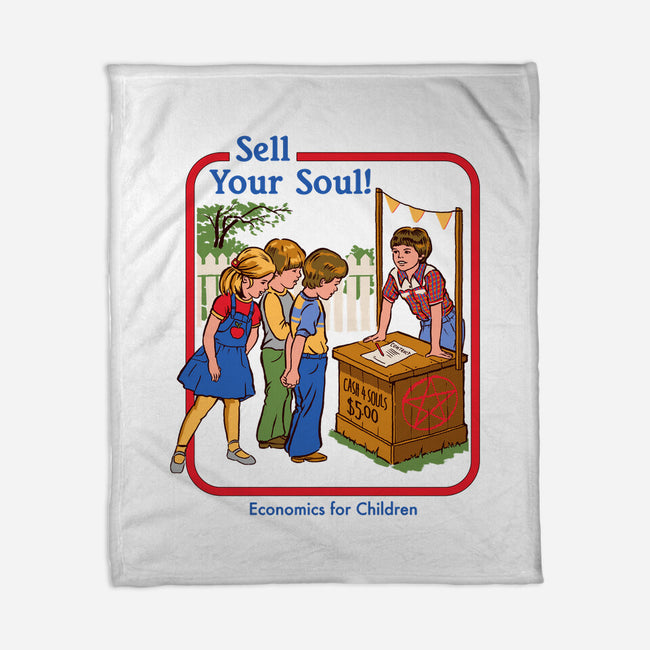 Sell Your Soul-none fleece blanket-Steven Rhodes