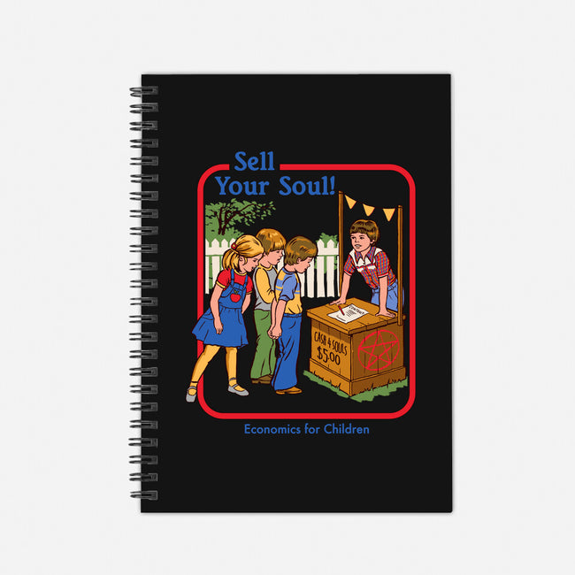 Sell Your Soul-none dot grid notebook-Steven Rhodes