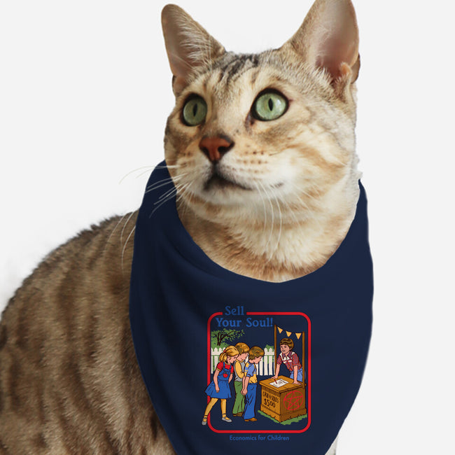 Sell Your Soul-cat bandana pet collar-Steven Rhodes