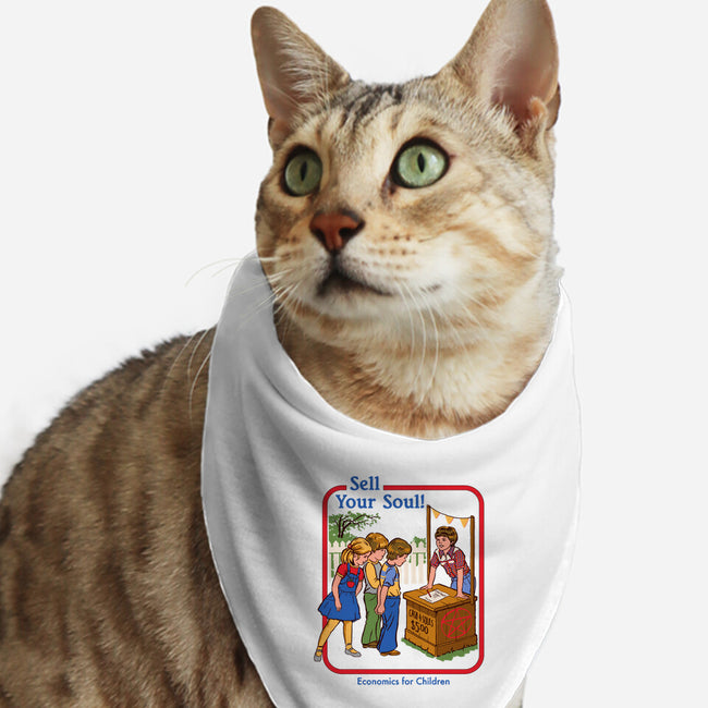 Sell Your Soul-cat bandana pet collar-Steven Rhodes