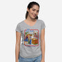 Sell Your Soul-womens v-neck tee-Steven Rhodes