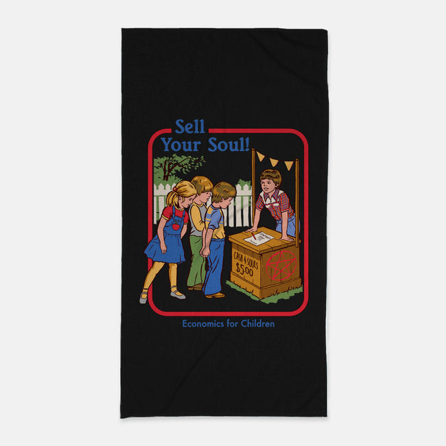 Sell Your Soul-none beach towel-Steven Rhodes