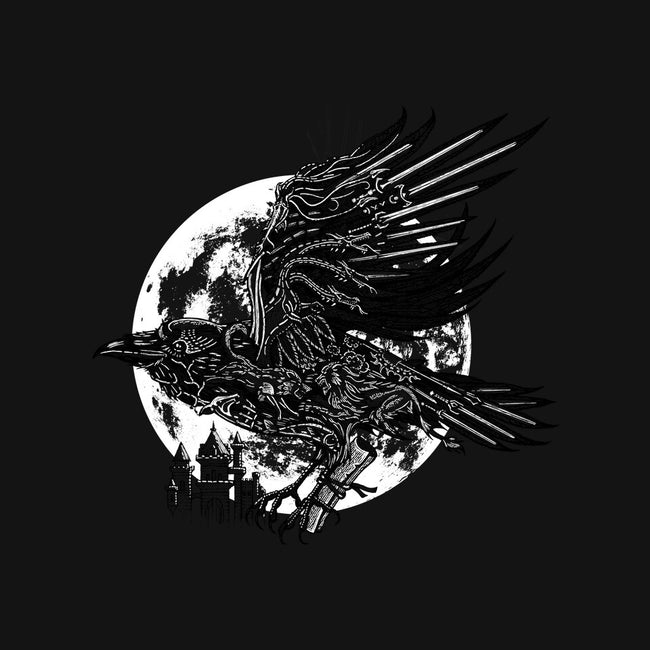 Send a Raven-none removable cover w insert throw pillow-Jonito