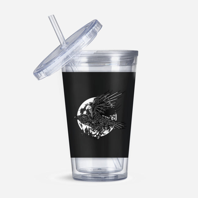 Send a Raven-none acrylic tumbler drinkware-Jonito