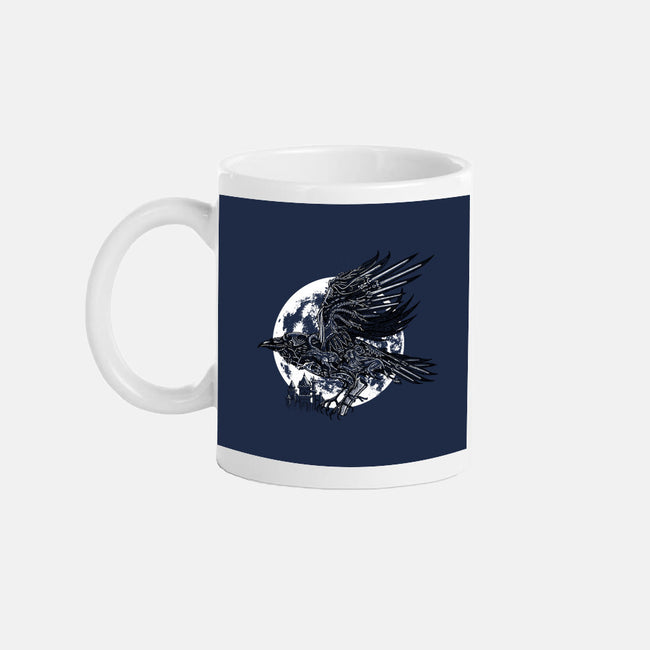 Send a Raven-none glossy mug-Jonito